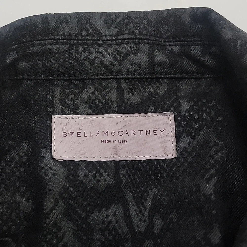 Stella McCartney snakeskin moto jacket - Picture 5 of 11
